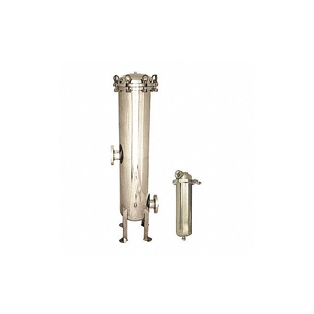 Filter Housing 16 H 3 1/2 Dia Silver MPN:EHG01S1T
