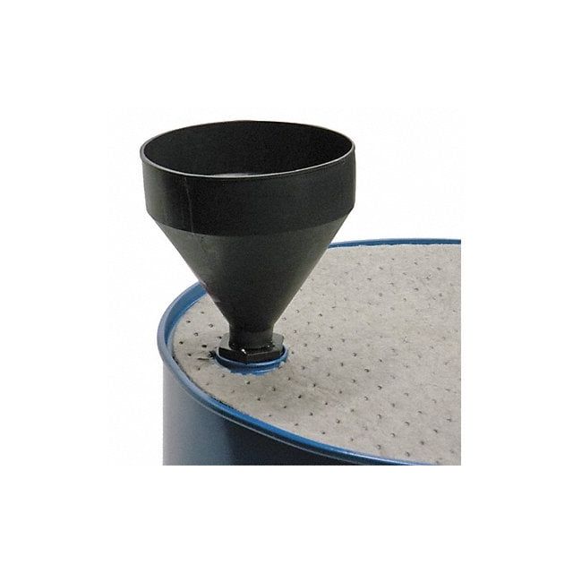 Drum Funnel Black Polyethylene NPT MPN:32400