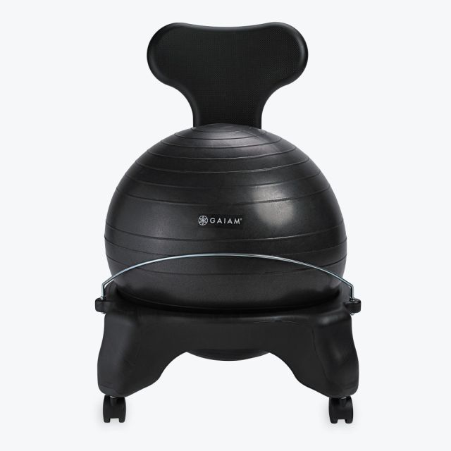Gaiam Balance Ball Chair, Gray MPN:05-62215
