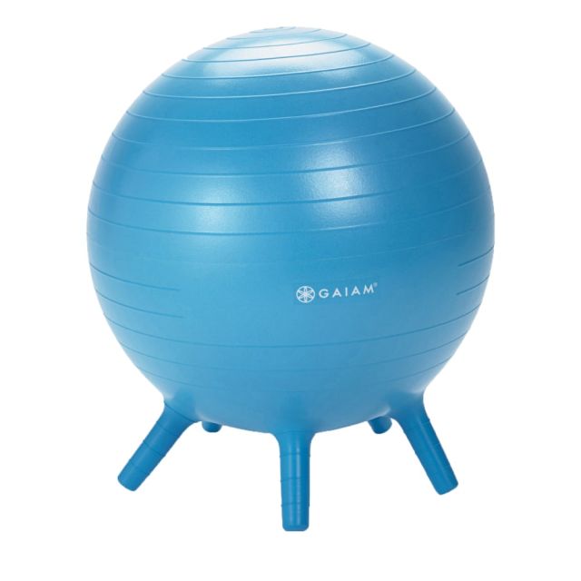 Gaiam Kids Stay-N-Play XL Inflatable Ball Chair, Blue (Min Order Qty 3) MPN:05-62651