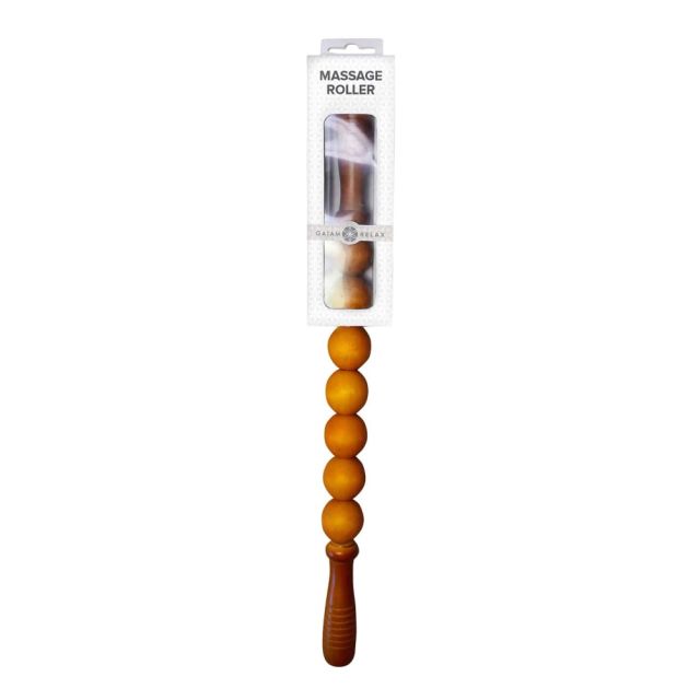 Gaiam Relax Wood Massage Roller, 16in (Min Order Qty 3) MPN:05-62258