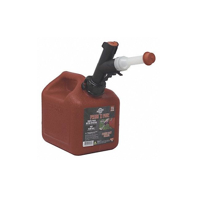 Gas Can 1 gal Capacity GB310 Work Safety Protective Gear