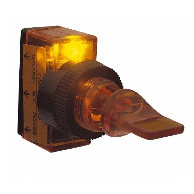 Automotive Switches, Switch Type: Glow Duckbill Switch , Sequence: On-Off , Amperage: 20 A  MPN:40290