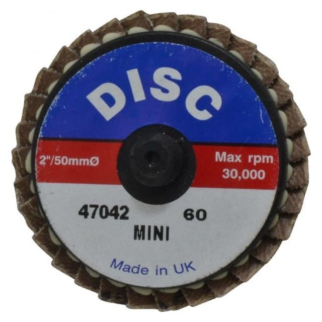 Flap Disc: 60 Grit, Zirconia Alumina, Type 27 MPN:G47042