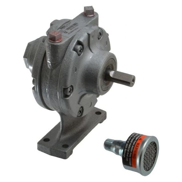 3/4 hp Clockwise Foot Air Actuated Motor MPN:2AM-FCW-13