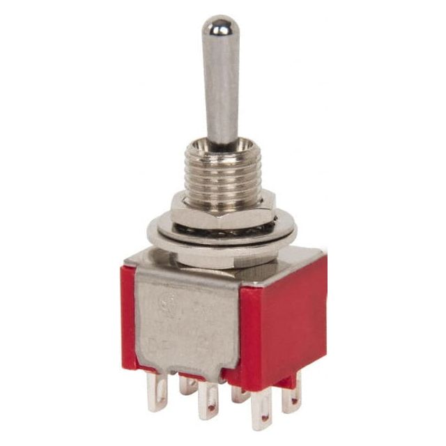 DPDT Miniature On-Off-On Toggle Switch MPN:35-012