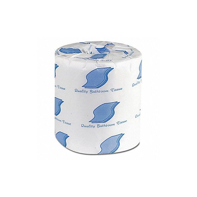 Bath Tissue 2-Ply White 500 Sheets PK96 MPN:GEN500