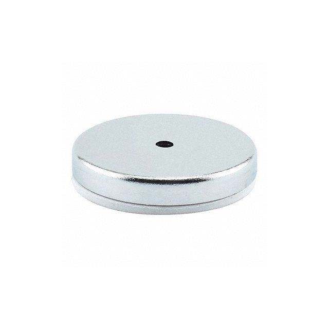 Shallow Pot Magnet Ceramic 20 lb Pull MPN:376B