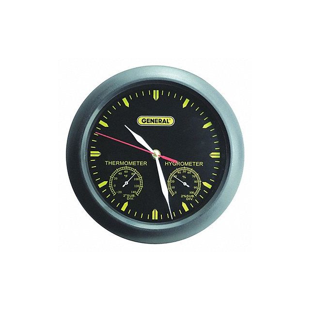 Clock Analog Hygrometer -20 to 140 F MPN:CMOR11