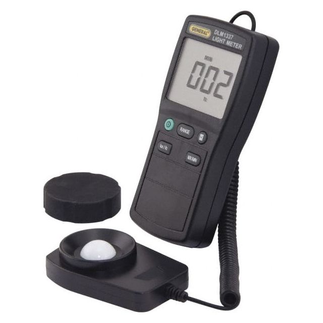 AAA Batteries, 2,000 FC, LCD Display, Silicone Photodiode, Light Meter DLM1337 Power & Electrical Supplies