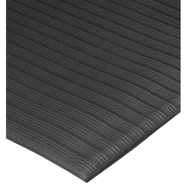 Genuine Joe Air Step Anti-Fatigue Mat, 2ft x 3ft, Black (Min Order Qty 3) MPN:53231