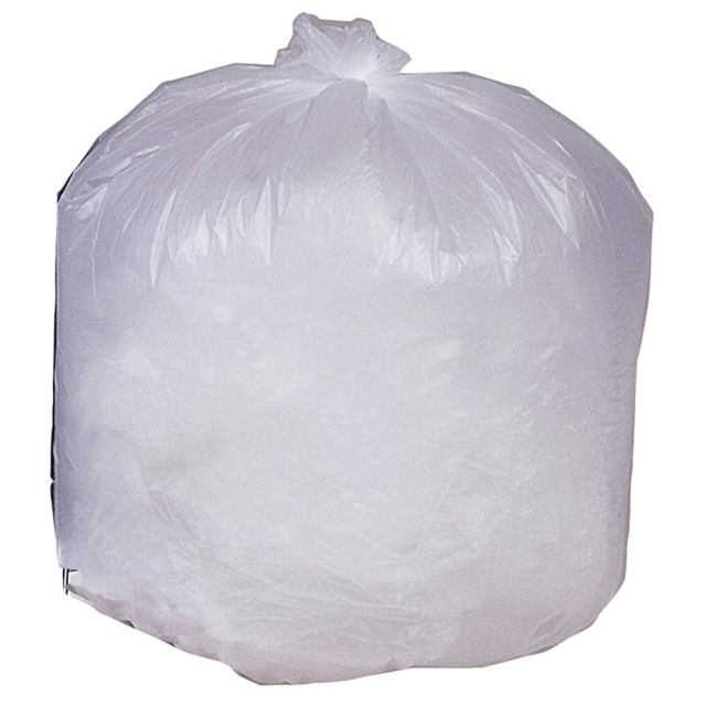 Genuine Joe Economy High-Density Can Liners, 56 Gallons, Translucent, Box Of 200 (Min Order Qty 2) MPN:70015