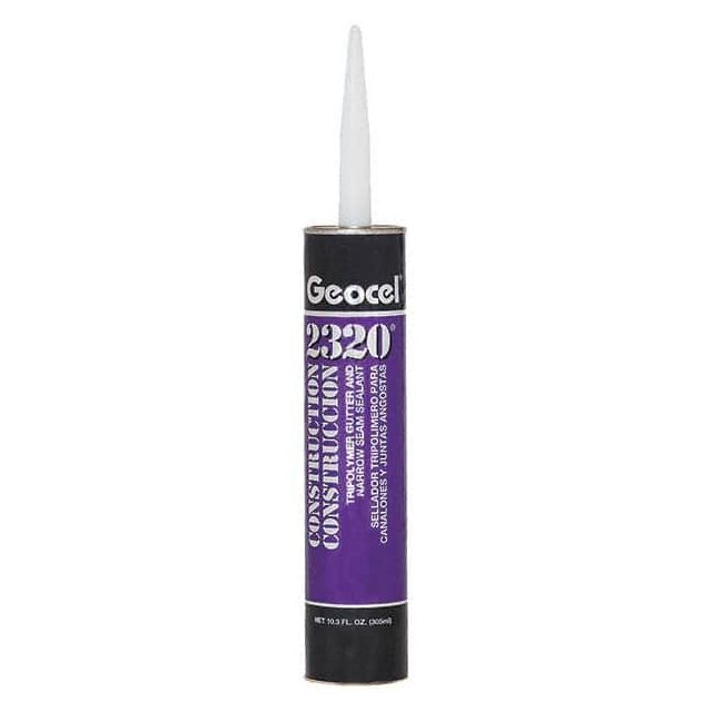Seam Sealant: 10.3 oz Tube, Clear, Tripolymer MPN:GC67100