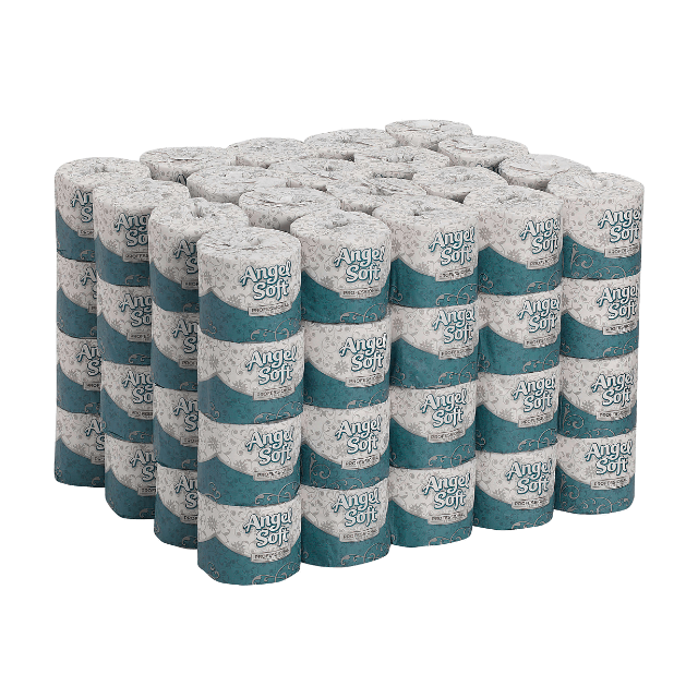 Angel Soft by GP PRO Professional Series Premium 2-Ply Embossed Toilet Paper, 450 Sheets Per Roll, 80 Rolls Per Pack MPN:16880