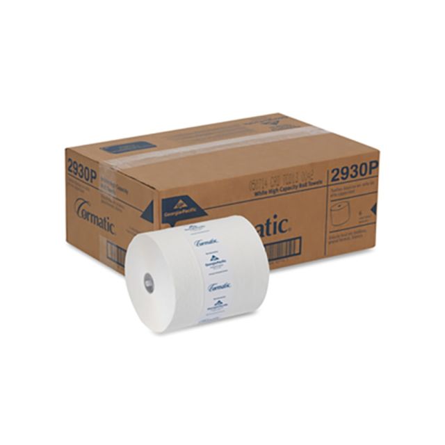 Cormatic by GP PRO 1-Ply Hardwound Paper Towels, Pack Of 6 Rolls MPN:2930P