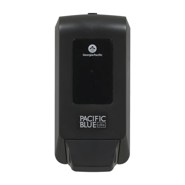 Pacific Blue Ultra by GP Pro Manual Soap Dispenser, 12 1/8inH x 6 3/16inW x 5 1/16inD, Black (Min Order Qty 3) MPN:53057
