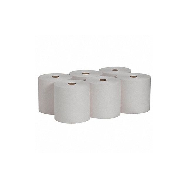 Paper Towel Roll 800 White PK6 MPN:26601
