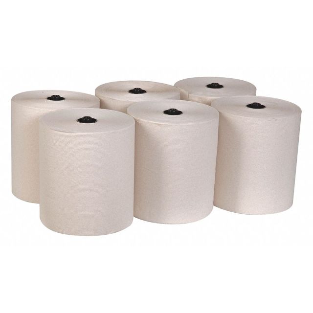 Paper Towel Roll 550 Brown PK6 MPN:89740