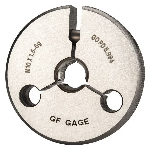 Threaded Ring Gage: M10 x 1.50 Thread, Metric, Class 6G, Go MPN:R1001506GGK