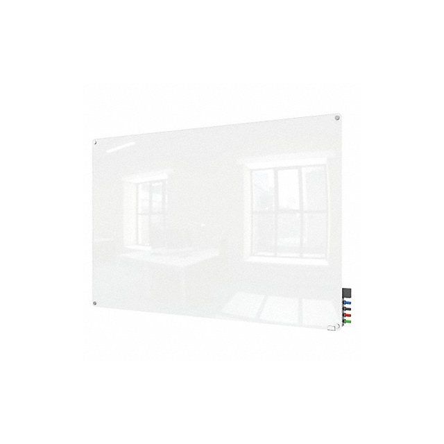 Dry Erase Board Magnetic Glass 48 W MPN:HMYRM34WH