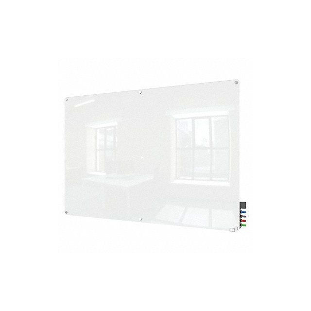 Dry Erase Board Magnetic Glass 72 W MPN:HMYRM46WH
