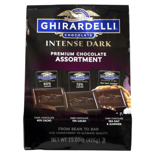 Ghirardelli Intense Dark Chocolate Premium Collection, 15.01 Oz (Min Order Qty 2) MPN:31534