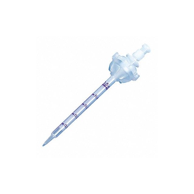 Dispenser Syringe Tip Clear 500uL PK100 MPN:3923