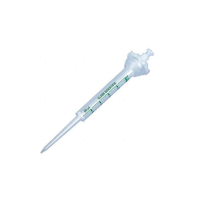 Dispenser Syringe Tip Clear 250uL PK100 MPN:3926