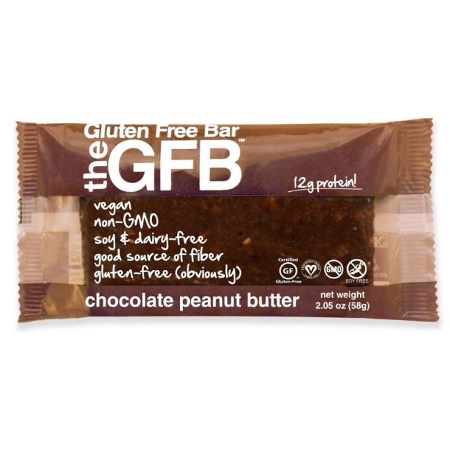 The Gluten-Free Bar, Chocolate Peanut Butter, 2.05 Oz, Pack Of 12 (Min Order Qty 2) MPN:004115