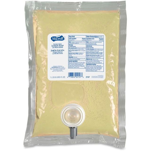 GOJO Antibacterial Lotion Hand Soap, Citrus Scent, 40.5 Oz Refill (Min Order Qty 5) MPN:215708