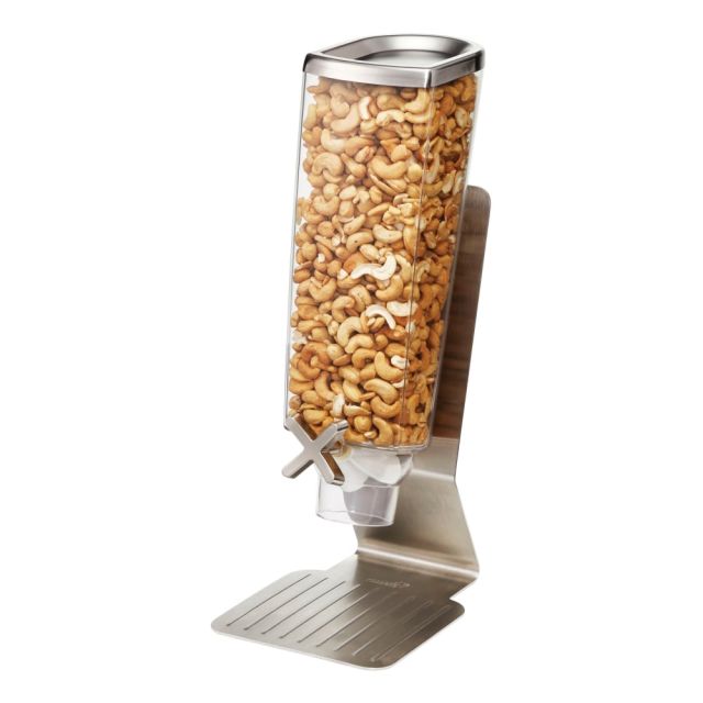 Rosseto Serving Solutions EZ-PRO Dry Food Dispenser, Tabletop, Cereal, 128 Oz, Stainless MPN:EZ513