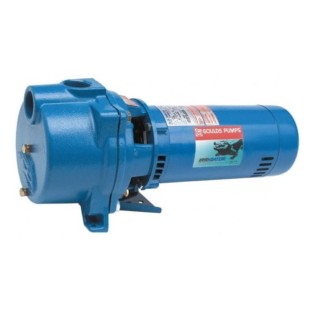 Self-Priming Centrifugal Pump: 10.8 & 21.6A, 1 Phase, 1-1/2 hp GT15 Plumbing