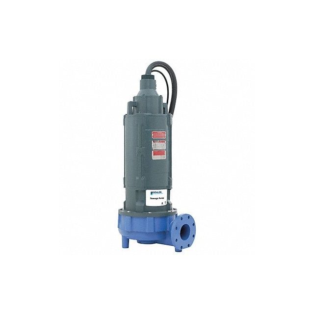 10 HP Sewage Ejector Pump 460VAC MPN:4NS12L4KC
