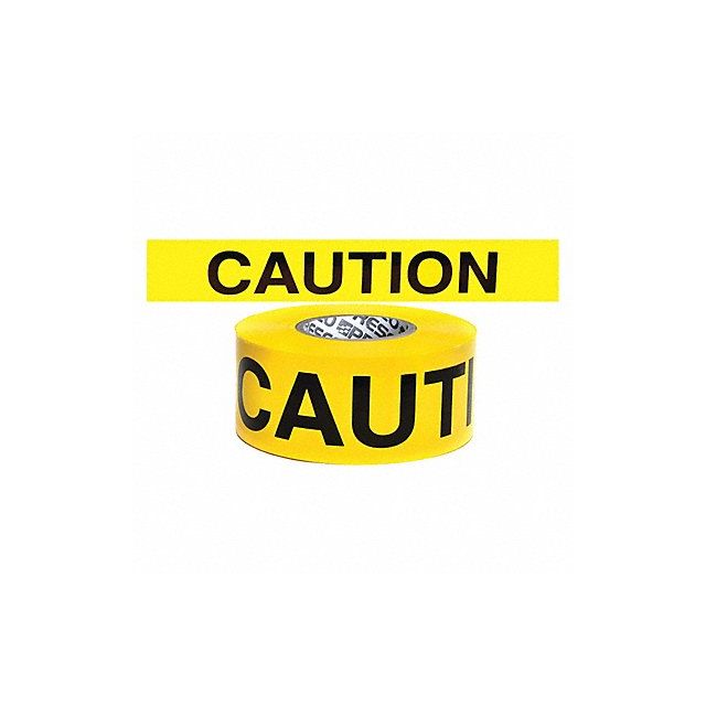 Barricade Tape Caution Yellow 500ft MPN:B356Y16-200