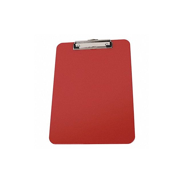 Clipboard Letter Size Plastic Red MPN:2LJX5