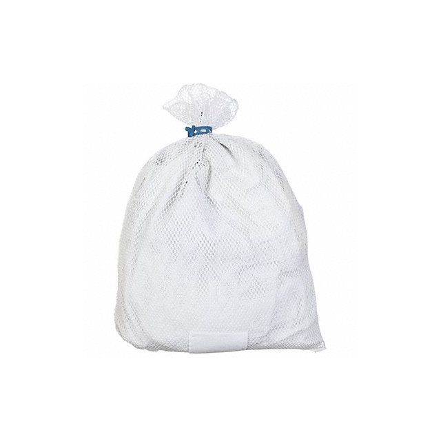 Laundry Bag White Rubber Closure PK12 MPN:ID245165