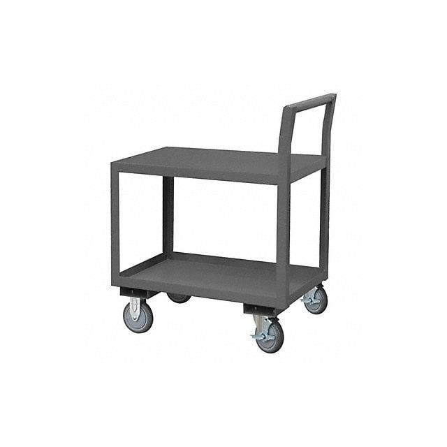 Low-Profile Utility Cart 1 200 lb Steel MPN:LDO-183640-2-4PU-08T