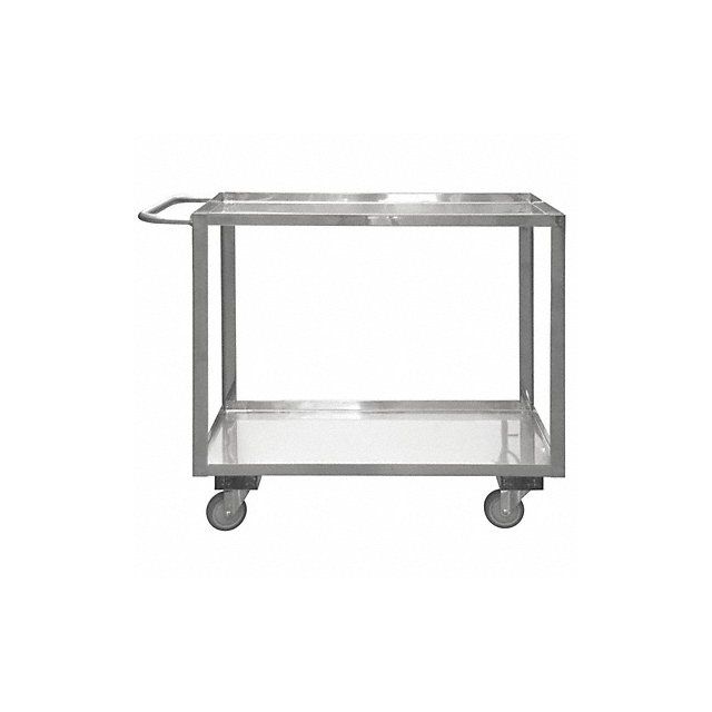 Metal Shelf Cart 1 200 lb SS MPN:SRSC1624362ALU5PUS