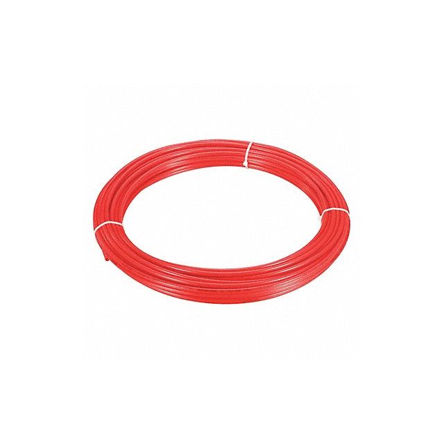 Tubing 3/8 OD Nylon Red 100 Ft MPN:2VDX2
