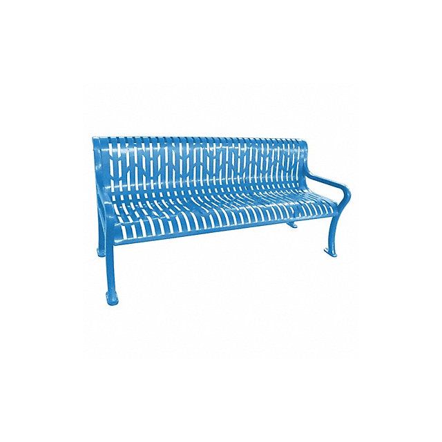 E5608 Outdoor Bench 74 in L 33-1/4 in H MPN:4HUT8