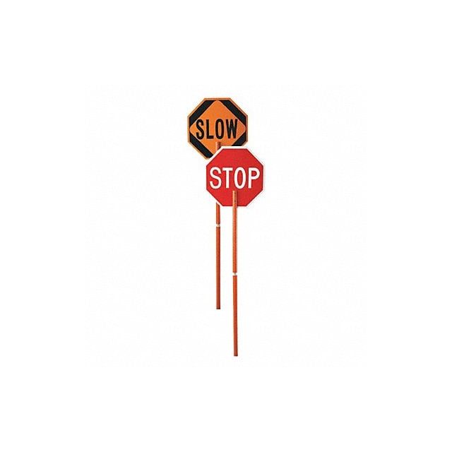 Stop/Slow Pole Mounted Paddle MPN:03-822P