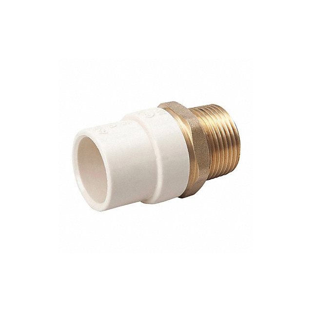 Adapter Brass 1/2 in Metal Pipe Size MPN:164-303NL