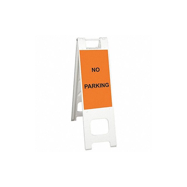 Barricade Sign No Parking 45 in H MPN:150-WHLGK1093-OBEG