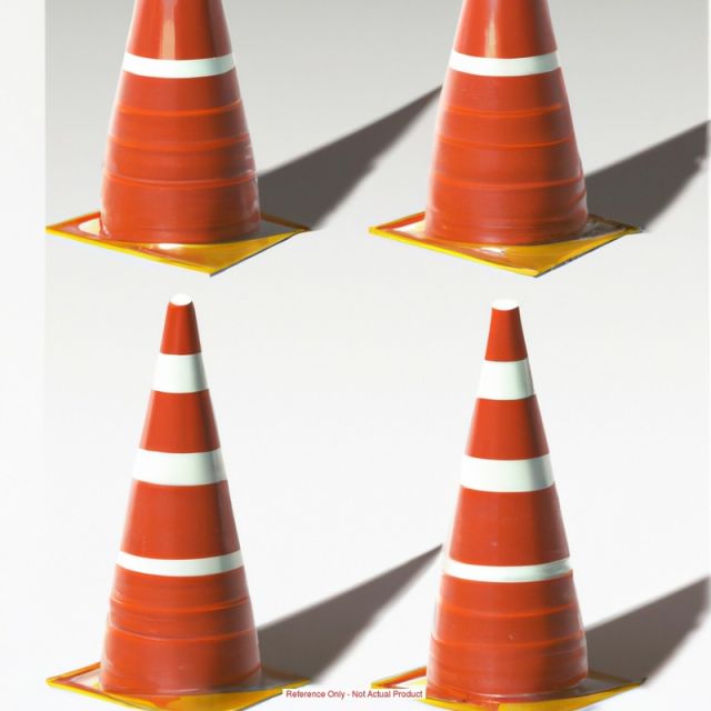 Nylon Collapsible Traffic Cone 28 H MPN:17714-1-128