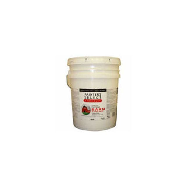Painter's Select Latex Barn & Fence Paint Flat Finish Ranch Red 5-Gallon - 798454 798454