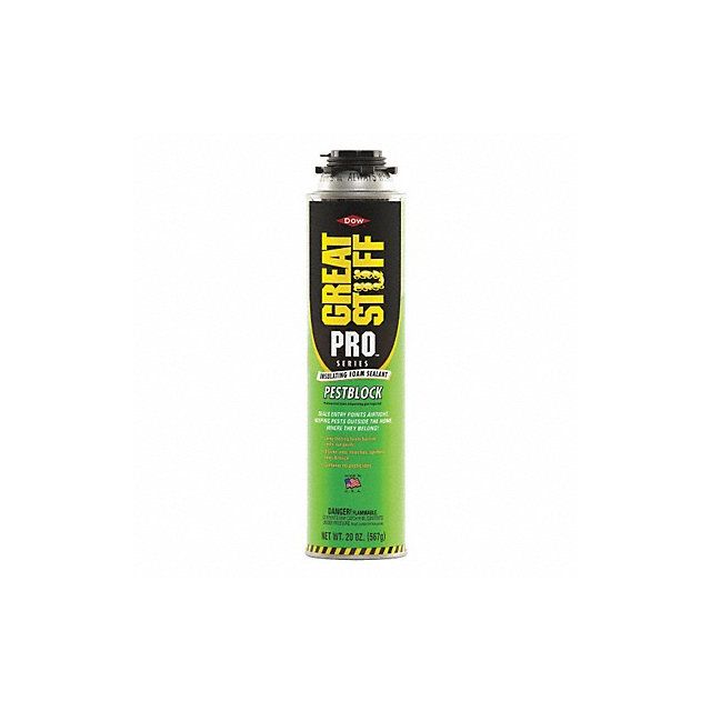 Insulating Spray Foam Sealant Gray 20 oz MPN:11073754