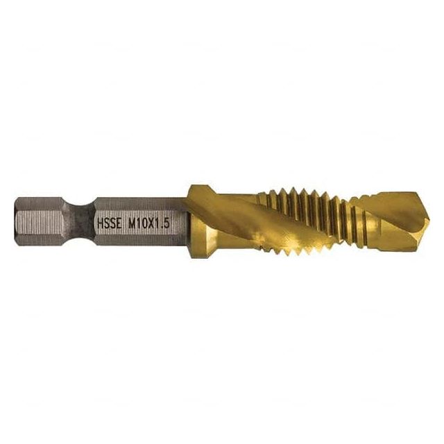 Combination Drill & Tap Sets, Minimum Thread Size (mm): M10x1.50 mm , Minimum Thread Size DTAPSSM10C