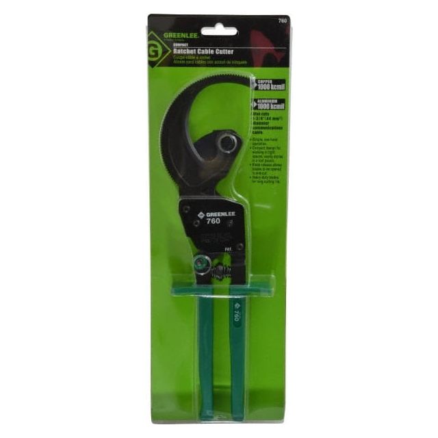 Cable Cutter: Rubber Handle, 11-3/4