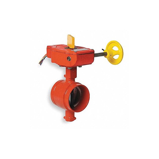 Butterfly Valve Grooved 2 In Iron MPN:7005015008