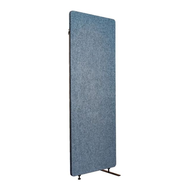 Luxor RECLAIM Acoustic Privacy Expansion Panel, 66inH x 24inW, Pacific Blue MPN:RCLM2466ZPB